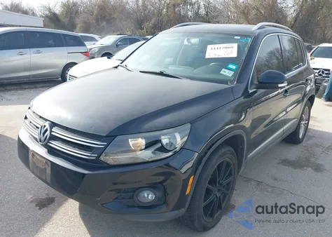 2012 Volkswagen Tiguan Se z USA, uszkodzony, nr VIN WVGAV7AX0CW558034